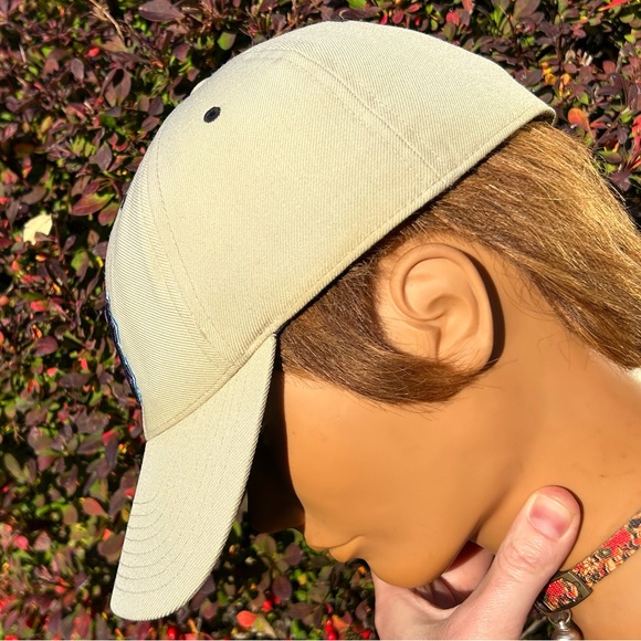 Vintage Y2K UNC Tar Heels hat baseball cap Twins Enterprise wool North Carolina - Picture 4 of 16